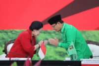 Ketua Umum PDIP Megawati Soekarno Putri bersama Plt. Ketua Umum PPP Muhamad Mardiono. (Instagram.com/@muhamad.mardiono)