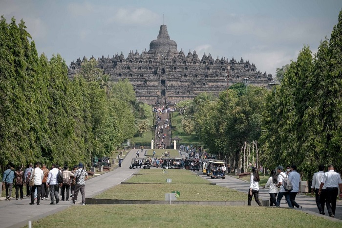 Kemenparekraf Dorong Candi Borobudur Jadi Kawasan Green Tourism. (Dok. Kemenparekraf.go.id) 