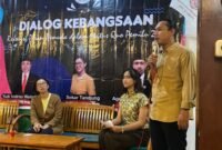 Dialog Kebangsaan bertema 'Reposisi Peran Pemuda dalam Status Quo Pemilu 2024' yang digelar DPC GMPK Surakarta pada Senin, 19 Juni 2023. (Dok. GMPK Surakarta)