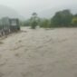Jembatan Kawanua Sepanjang 480 Meter Penghubung di Maluku Tengah Putus. (Dok. BNPB) 
