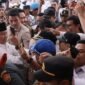 Menteri Pertahanan RI Prabowo Subianto menghadiri Asosiasi Pemerintah Desa Seluruh Indonesia (APDESI). (Dok. Tim Media Prabowo Subianto)