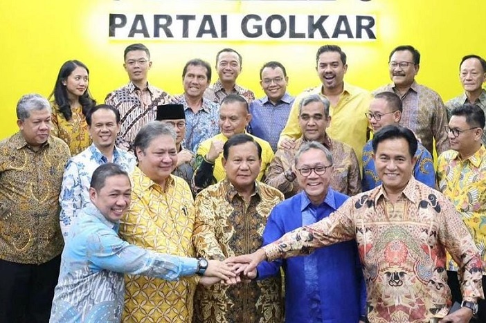 Para Ketua Umum Partai Politik Koalisi Indonesia Maju. (Instagram.com/@prabowo)