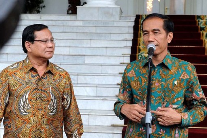 Presiden Jokowi dengan Menteri Pertahanan Prabowo Subianto. (Dok. Setkab.go.id)