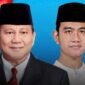 Ketua Umum Partai Gerindra Prabowo Subianto bersama Walikota Solo Gibran Rakabuming Raka. (Instagram.com/@partaigeloraid)