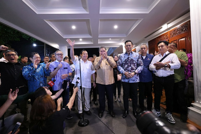 Koalisi Indonesia Maju (KIM) secara resmi mengumumkan cawapres Gibran Rakabuming Raka. (Dok. Tim Media Prabowo Subianto)