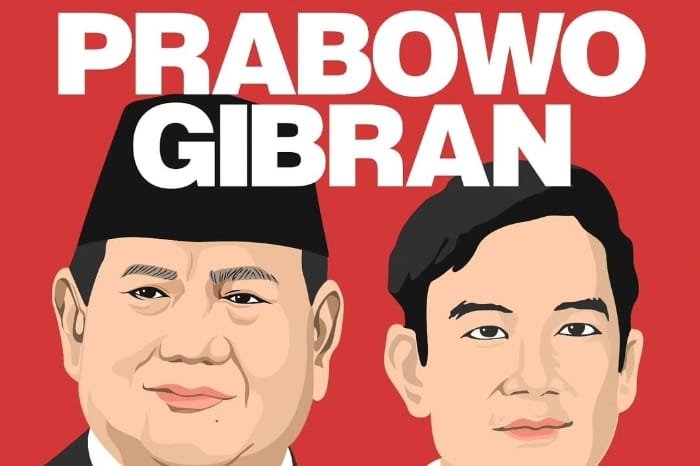 Pasangan Calon presiden Prabowo Subianto dan Cawapres Gibran Rakabuming Raka. (Dok. Istimewa)  