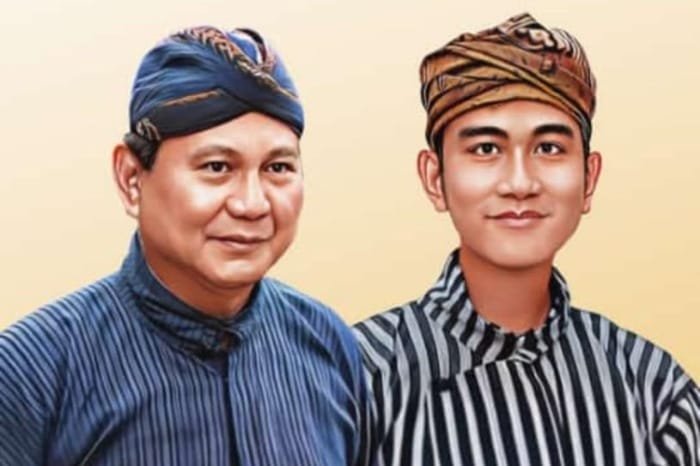 Pasangan Calon presiden Prabowo Subianto dan Cawapres Gibran Rakabuming Raka. (Dok. Istimewa)  