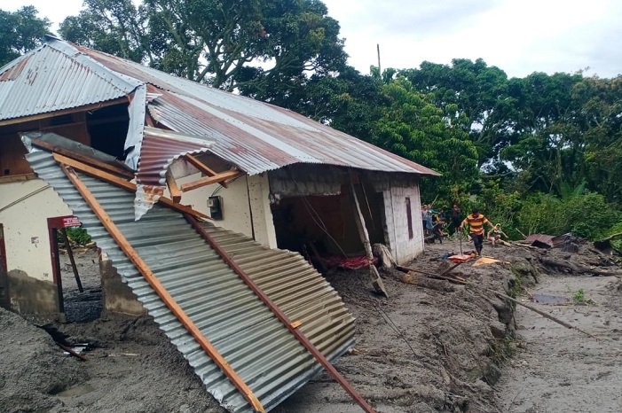 Bencana Banjir yang Landa Kabupaten Samosir. (Dok. BPBD Kabupaten Samosir)