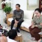 Presiden Jokowi Bersama Ketua Umum PDI Perjuangan Megawati Soekarnoputri. (Dok. Setkab.go.id)  