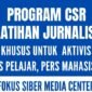 Calon peserta pelatihan jurnalistik dapat mengajukan surat dan CV serta contoh karya tulis dikirimkan melalui whatsApp: 08781-5557788. (Fokussiber.com/Timothy Alden)  