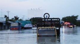 Banjir bandang melanda Kecamatan Karanganyar dan Kecamatan Gajah di Kabupaten Demak, Jawa Tengah. (Dok. BNPB)