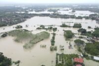 Bencana banjir juga kembali melanda wilayah Kabupaten Grobogan, Jawa Tengah. (Dok. BPBD Kabupaten Grobogan)