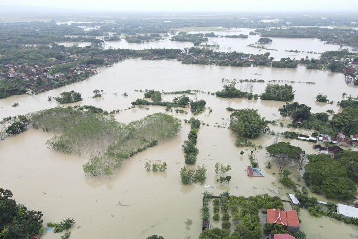 Bencana banjir juga kembali melanda wilayah Kabupaten Grobogan, Jawa Tengah. (Dok. BPBD Kabupaten Grobogan)