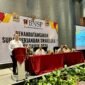 Foto: Badan Nasional Sertifikasi Profesi (BNSP) melaksanakan penandatanganan Surat Perjanjian Swakelola Program Sertifikasi Kompetensi Kerja (PSKK) di Hotel Harris Gubeng, Surabaya, pada Senin, 20 Mei 2024. (Doc.BNSP)