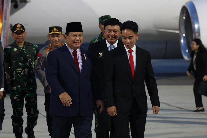 Presiden Prabowo Subianto kembali ke tanah air. (Dok, Tim Media Prabowo)