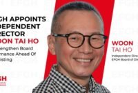 EFGH Appoints Woon Tai Ho as Independent Director of EFGH Board of Directors