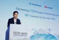 Yang Chaobin, CEO of Huawei ICT BG announces the fulfillment of ITU P2C Pledge