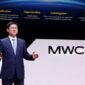 Li Peng, Huawei's Senior Vice President and President of ICT Sales & Service, speaking at MWC Barcelona 2026